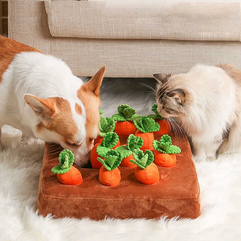 Pet Dog Toys Carrot Plush