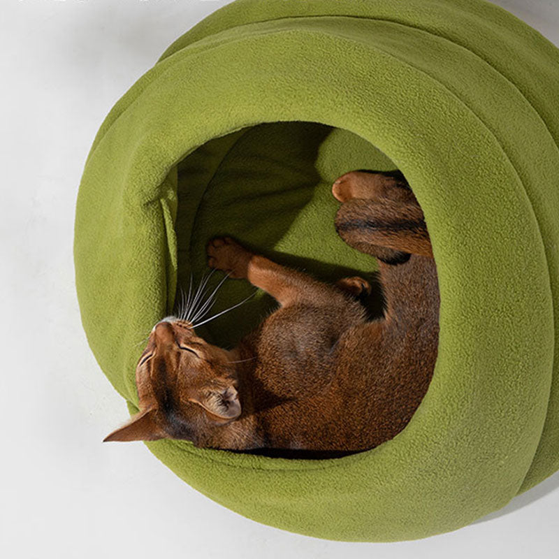 Cat Bedding Semi-enclosed Cat House