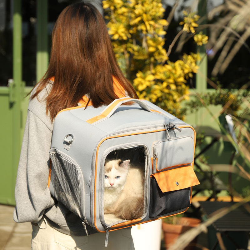 Multi-Functional Cat Backpack Carrier - Versatile and Stylish Pet Travel Bag
