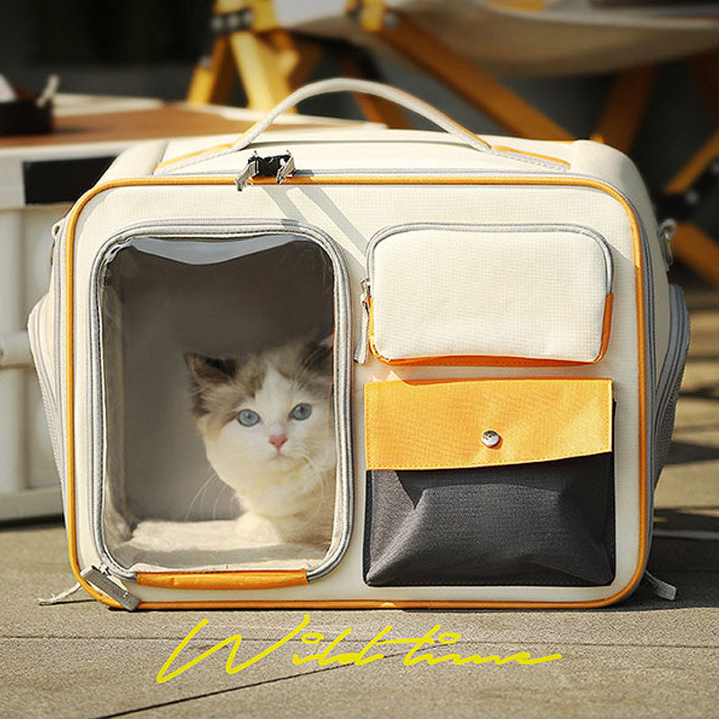Multi-Functional Cat Backpack Carrier - Versatile and Stylish Pet Travel Bag