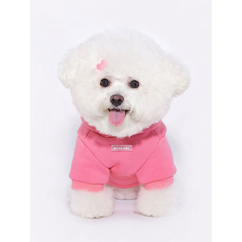 Dog Hoodie Pink Cloth For Small Dog
