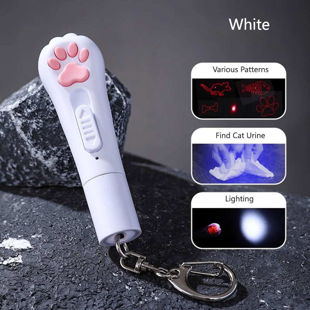 Interactive Pet Cat Laser Toy LED infrared USB