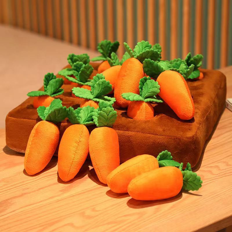 Pet Dog Toys Carrot Plush