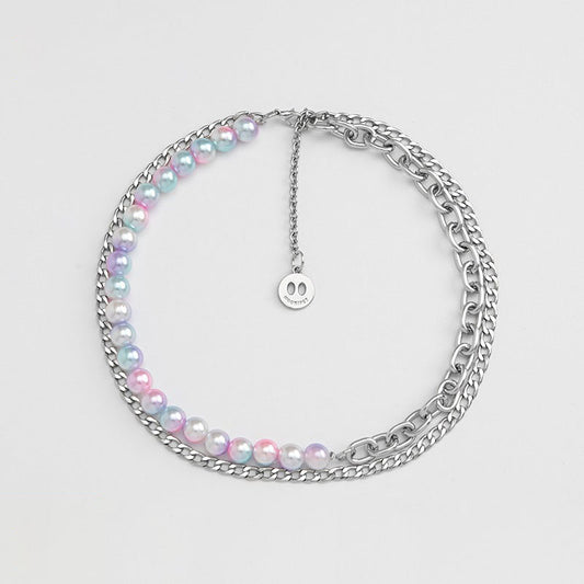 Pet Necklace with Pearls