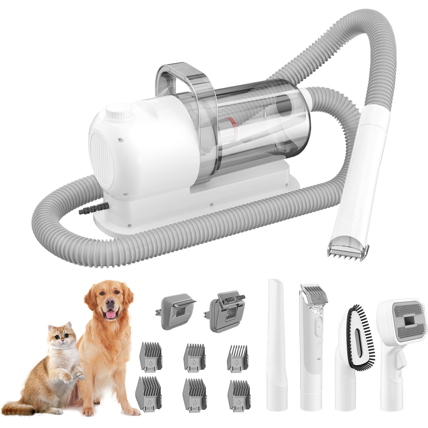 Multifunctional Grooming and Pet Dust Suction Integrated Machine Set