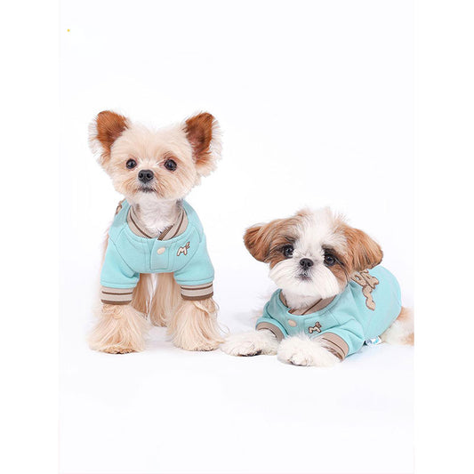 Dog Hoodie Dog Cloth Small Dog Blue Cloth