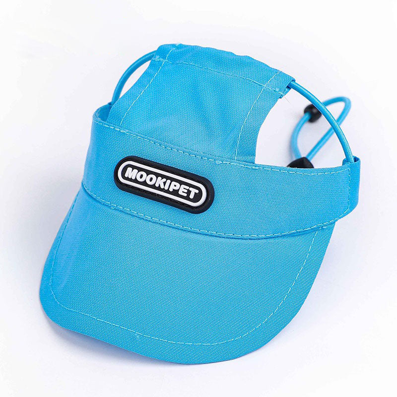 Sky blue pet hat