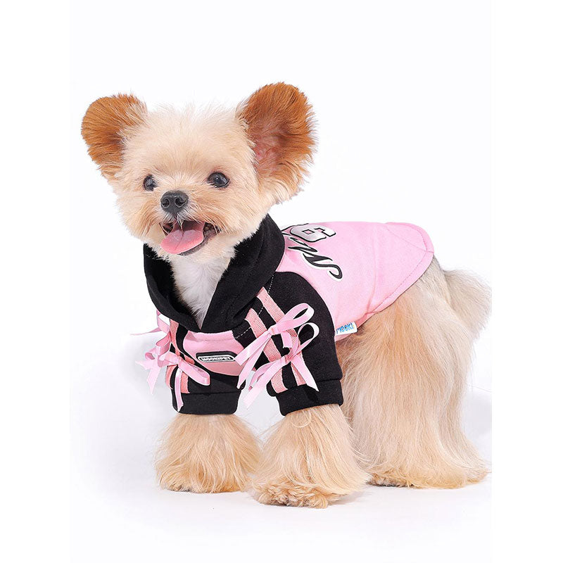 Dog Hoodie Dog Cloth Small Dog Pink Cloth