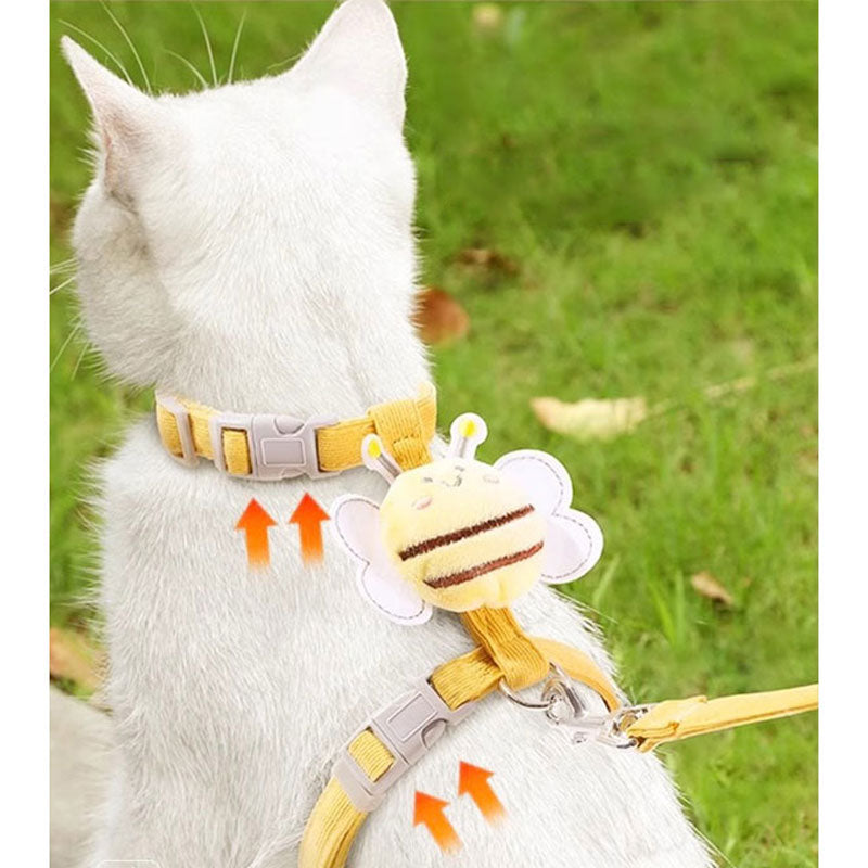 Cat Harness Cute Bear