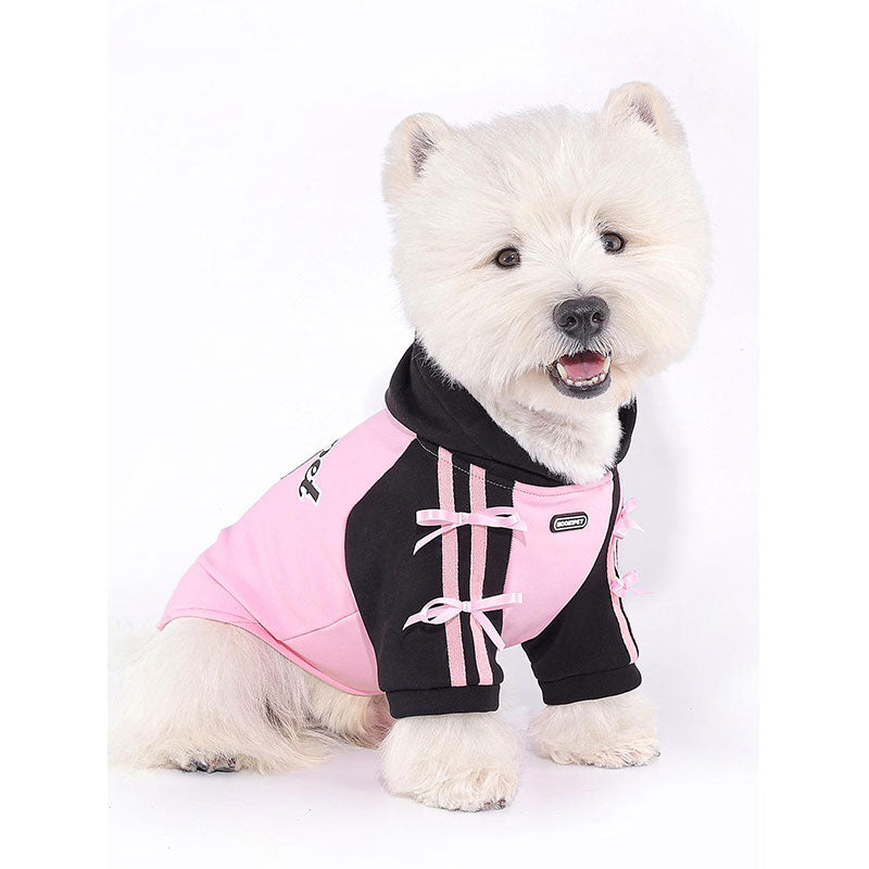 Dog Hoodie Dog Cloth Small Dog Pink Cloth