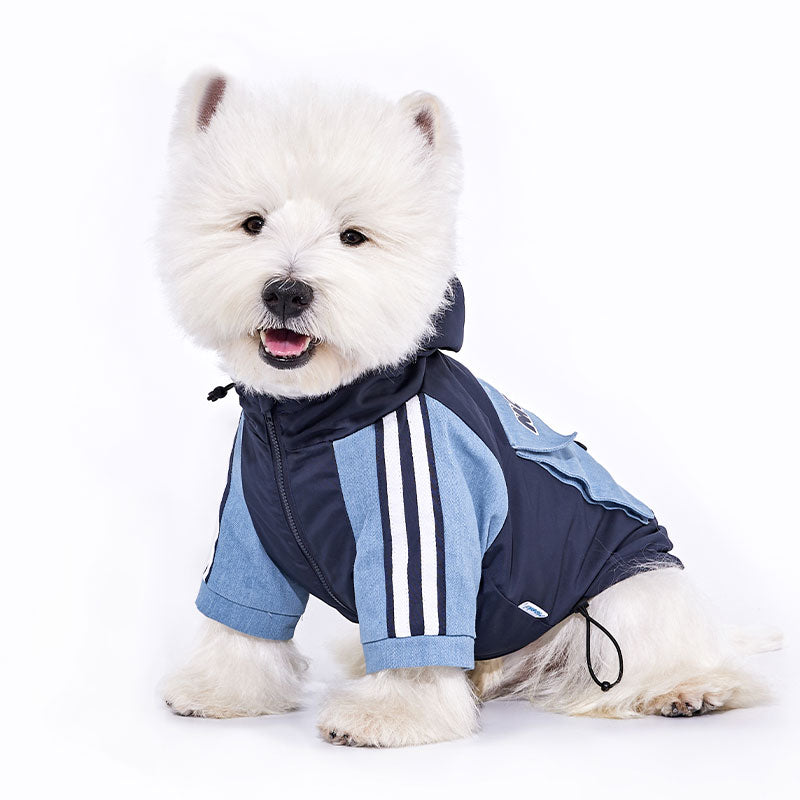 Dog Jacket Blue Deinm