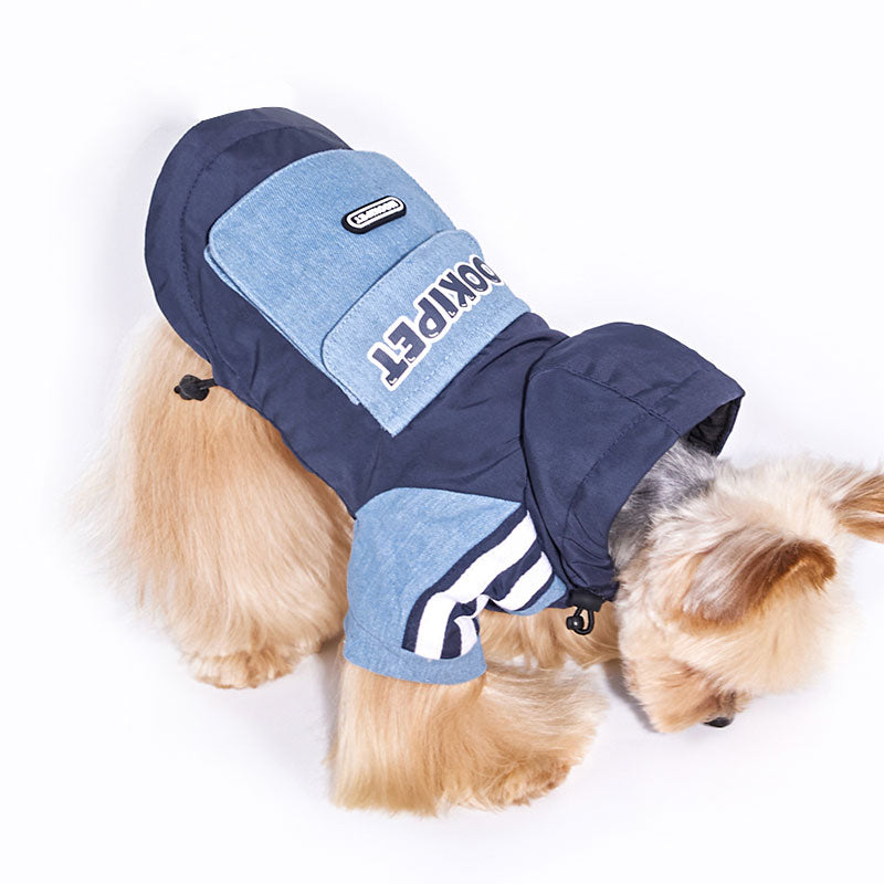 Dog Jacket Blue Deinm